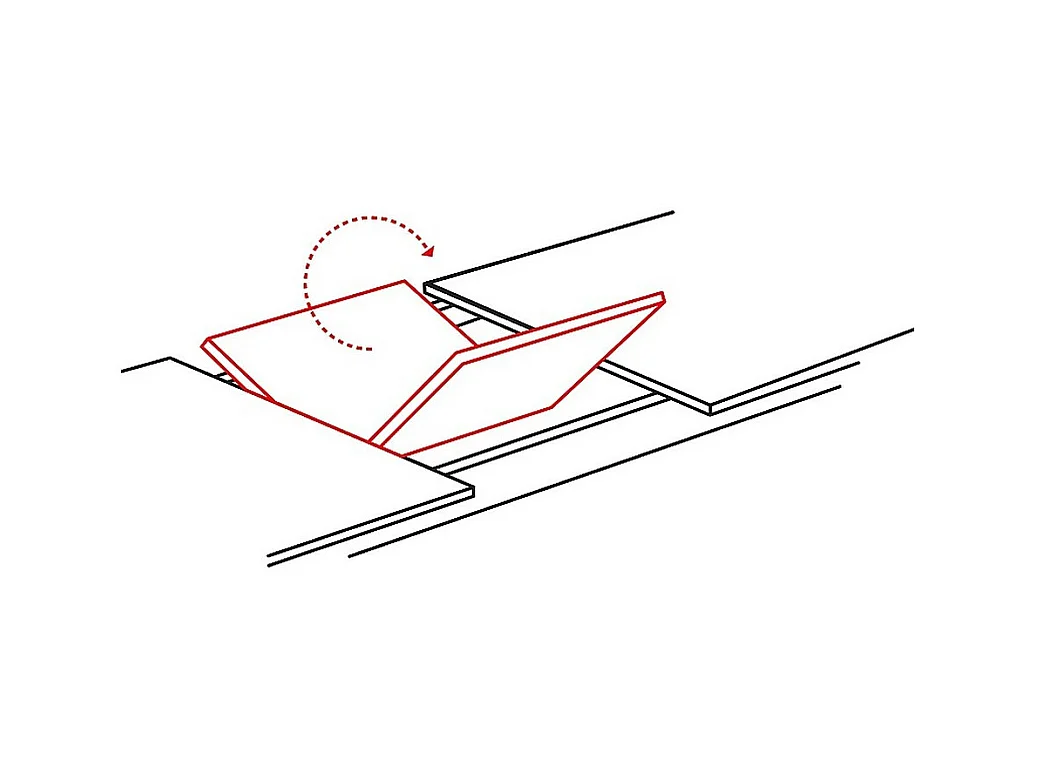 Tavolo rotondo allungabile nero 100 cm stile marmo Larry gambe in metallo