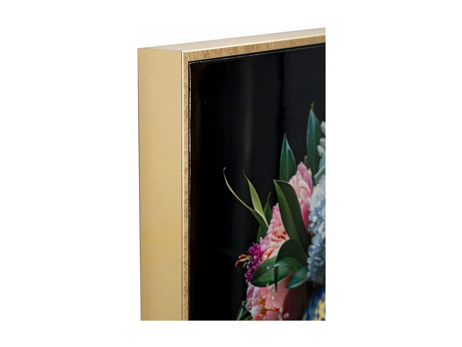 Wydruk na Płótnie Kwiaty, Wielokolorowy, 102x52x4 cm, Seven Design