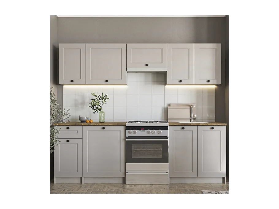 Cucina moderna in cashmere 240 cm FARMER