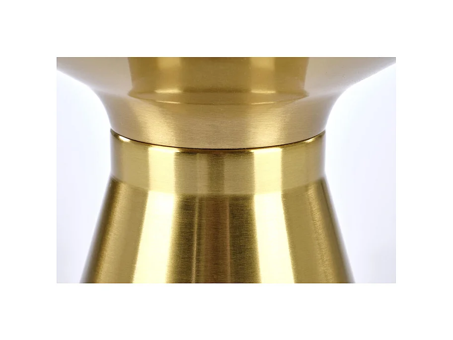 Tavolino rotondo Napoli in marmo nero da 50 cm