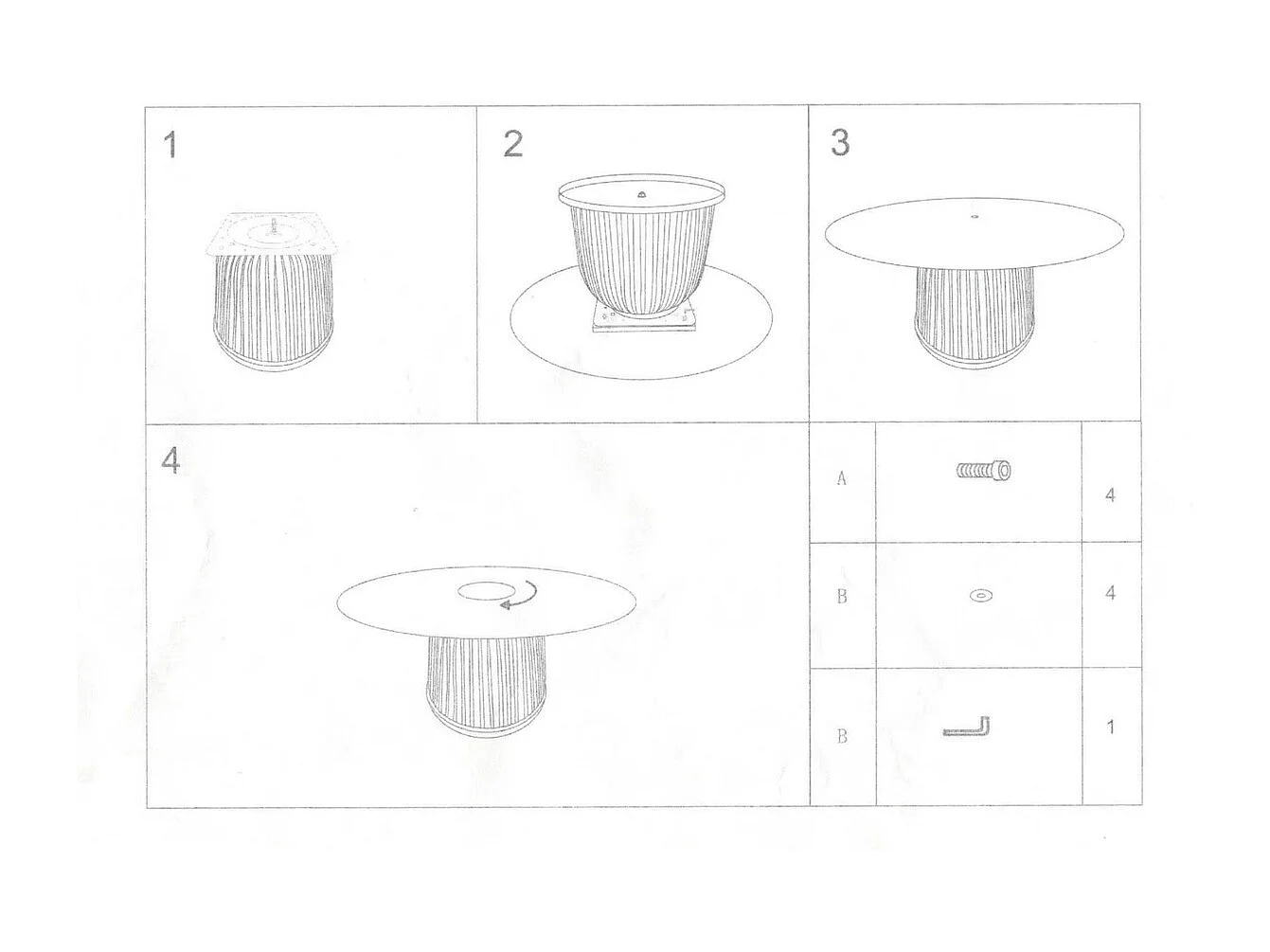 Tavolino MF703, Beige, 39,5x80x80 cm, Seven Design