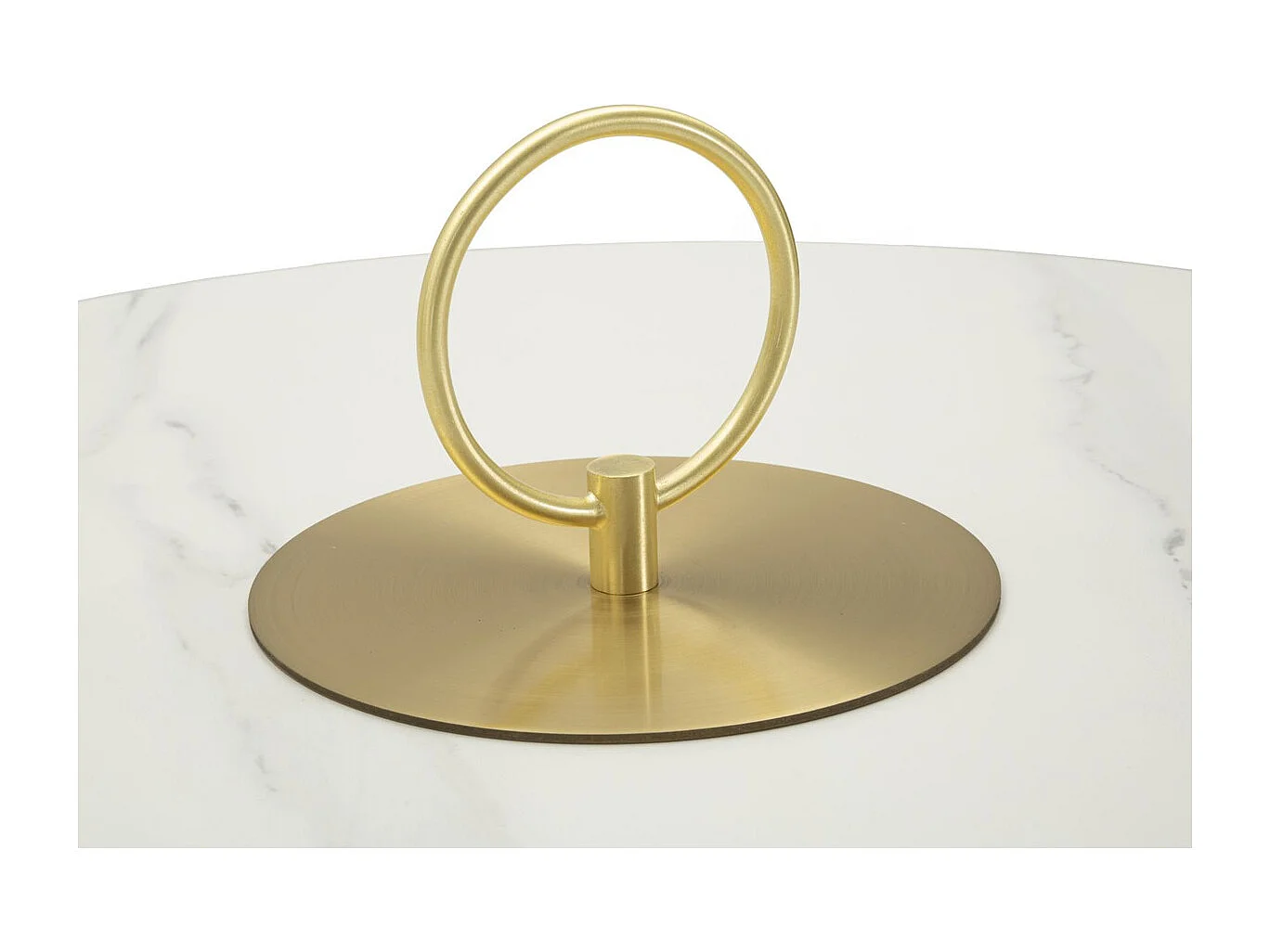 Table Basse MF704, Beige, 54x60x60 cm, Epikasa