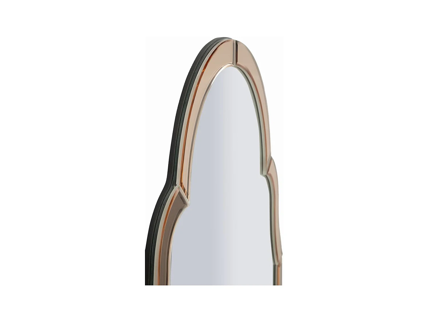 Miroir avec Cadre Classique 7, Rose, 80x47x1 cm, Seven Design