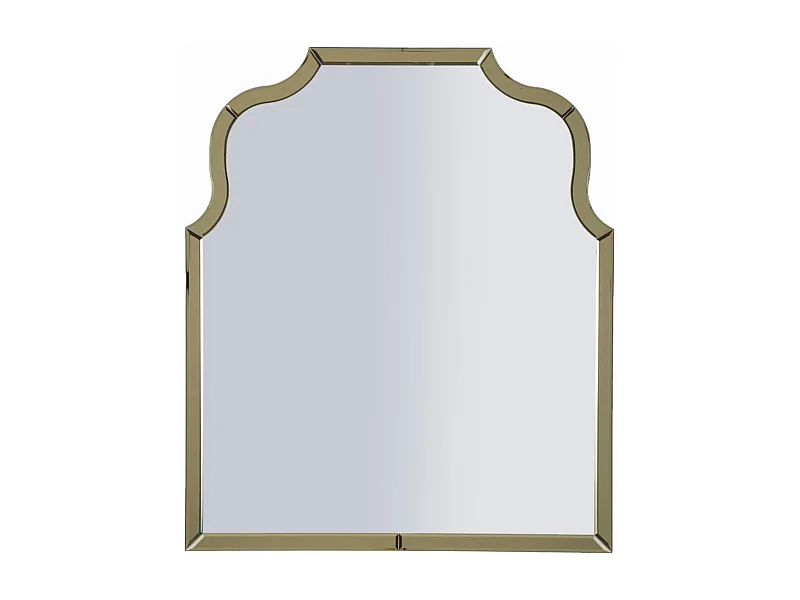 Specchio con Cornice Classico 1, Oro, 100x85x1 cm, Epikasa