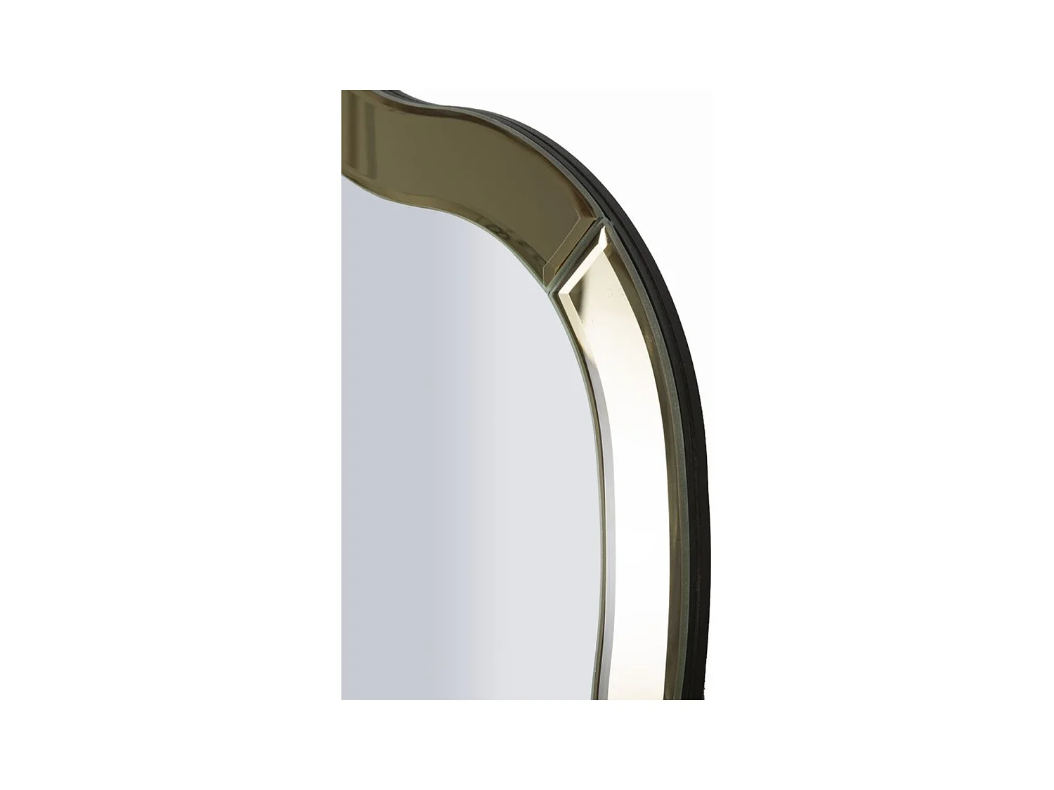 Specchio con Cornice Classico 1, Oro, 100x85x1 cm, Epikasa