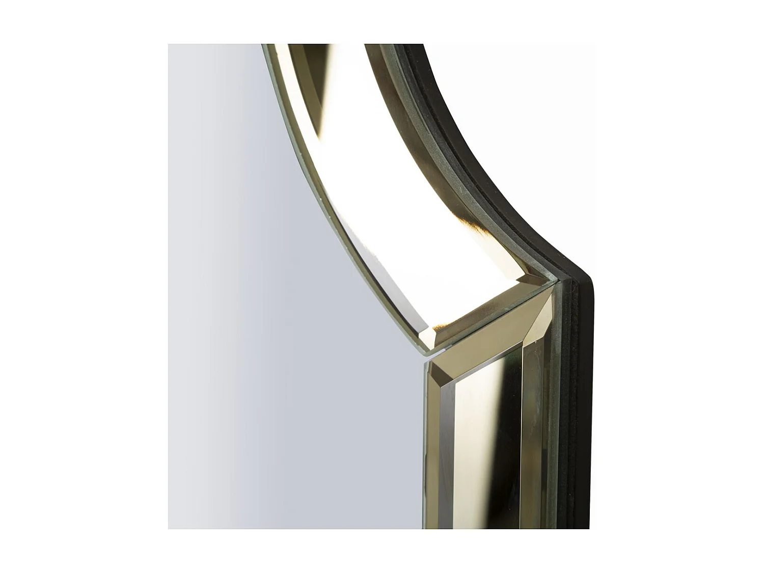 Specchio con Cornice Classico 1, Oro, 100x85x1 cm, Epikasa