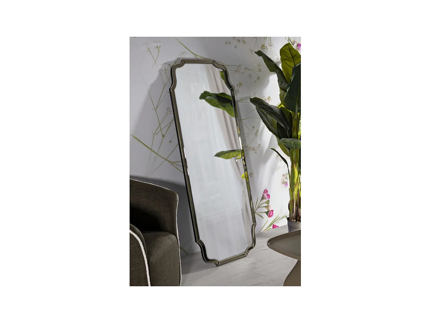 Specchio con Cornice Classico 10, Oro, 150x60x2 cm, Epikasa