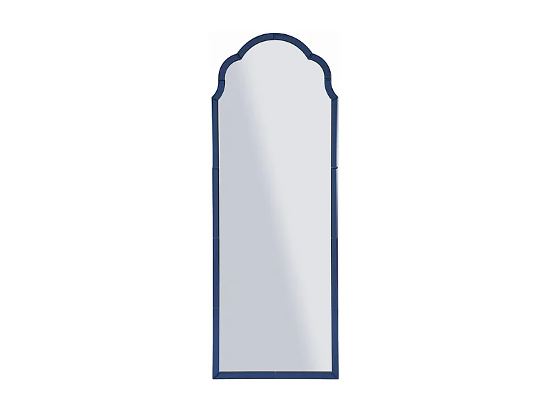 Specchio con Cornice Classico 2, Blu, 150x55x2 cm, Epikasa