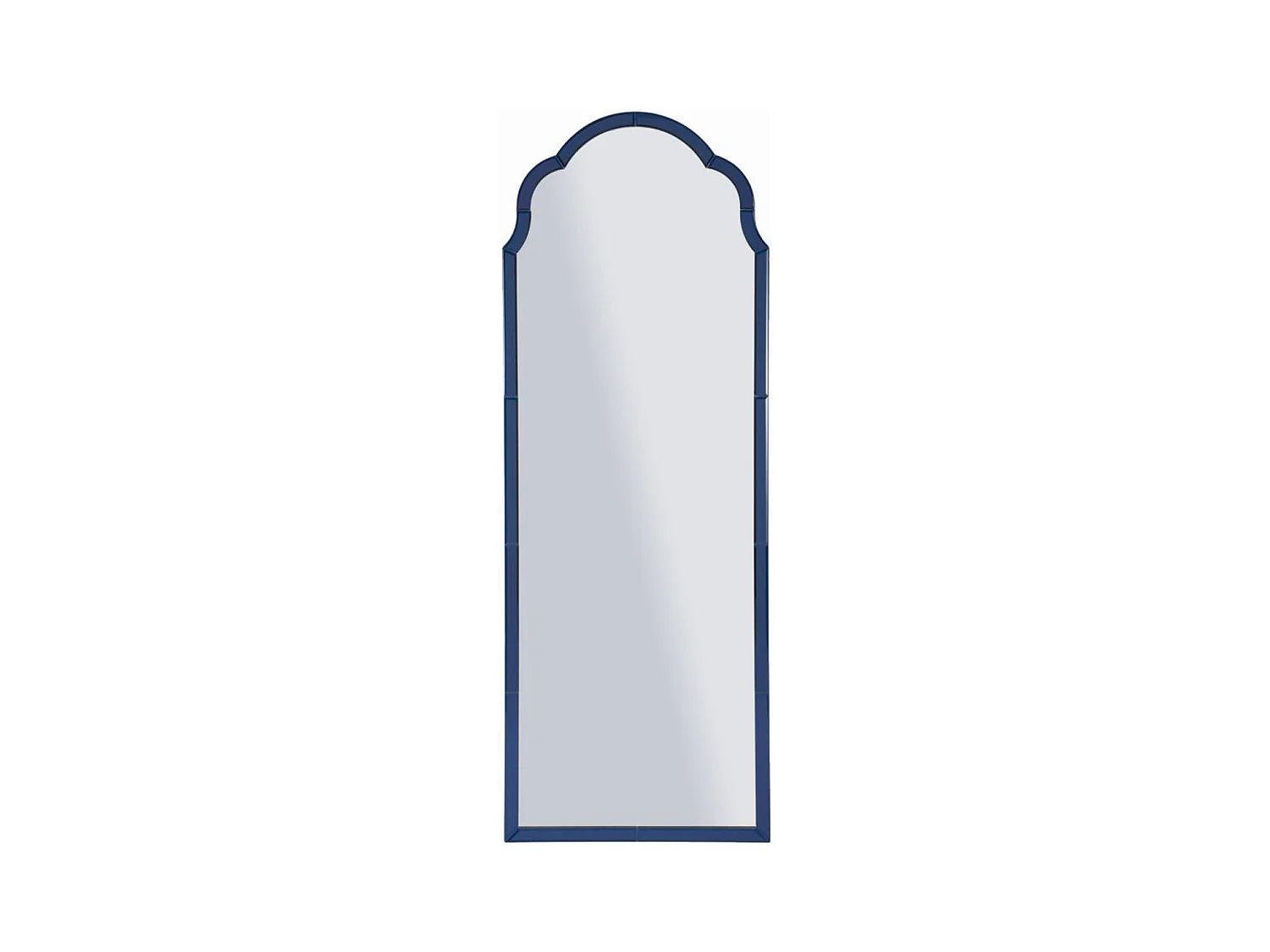 Specchio con Cornice Classico 2, Blu, 150x55x2 cm, Epikasa