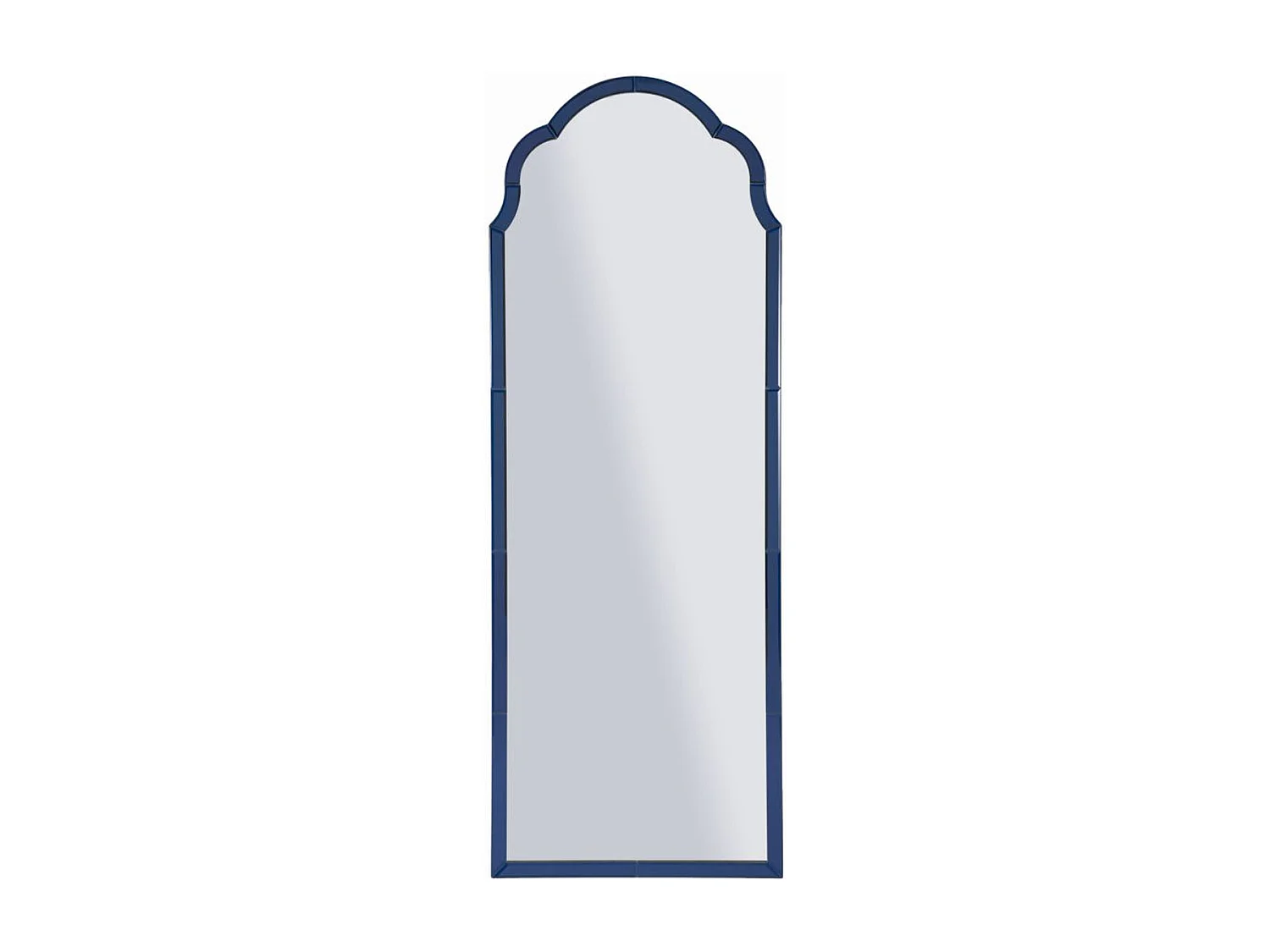 Miroir avec Cadre Classique 2, Bleu, 150x55x2 cm, Epikasa