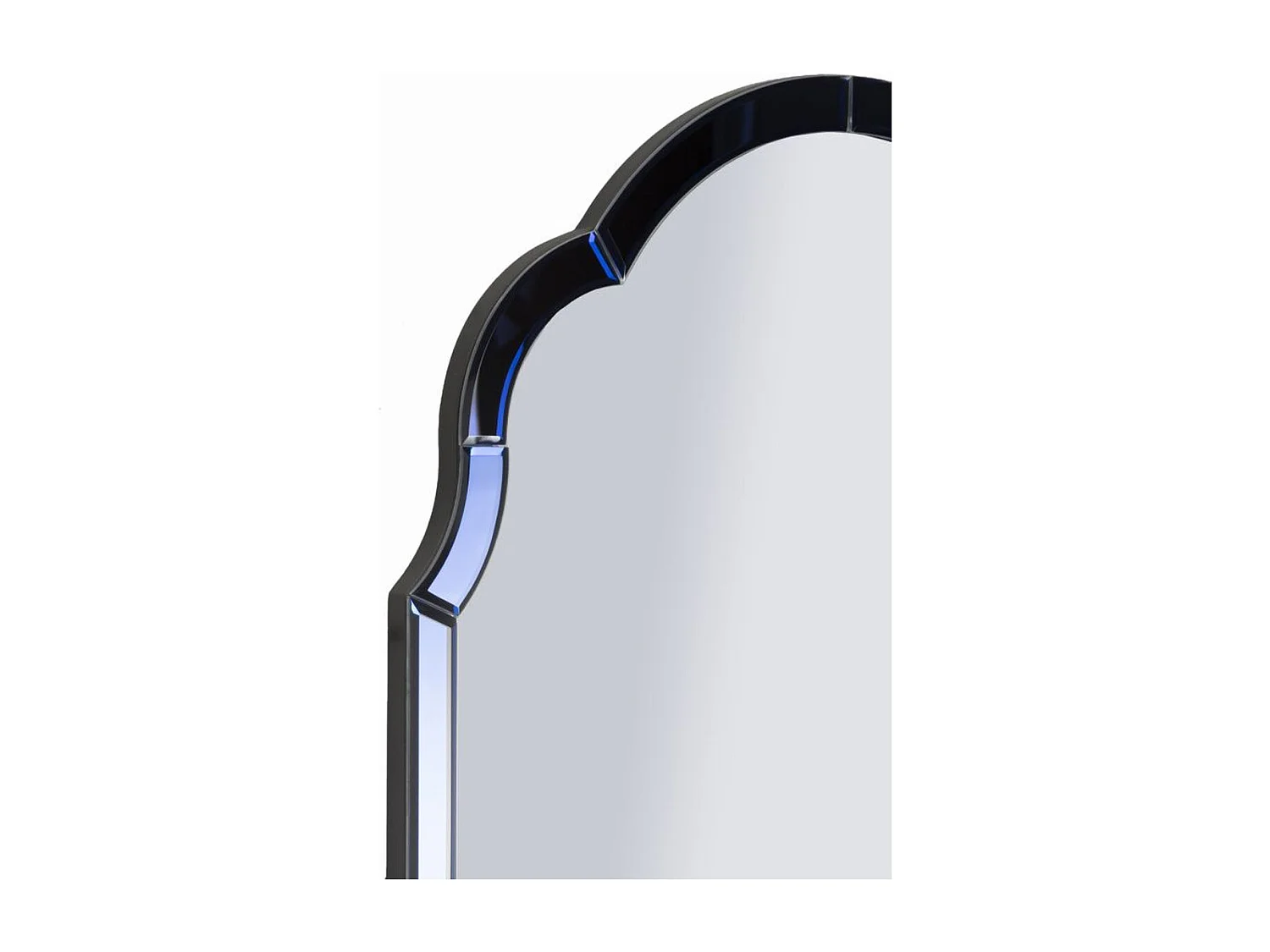 Miroir avec Cadre Classique 2, Bleu, 150x55x2 cm, Epikasa