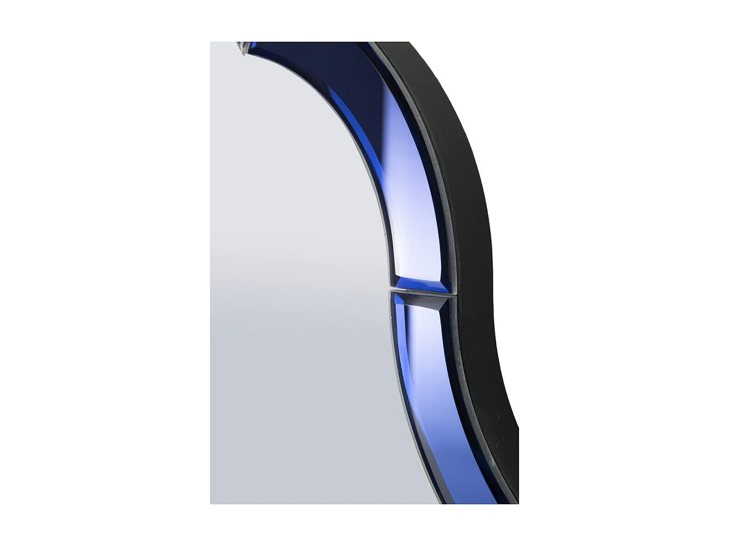 Miroir avec Cadre Classique 2, Bleu, 150x55x2 cm, Epikasa