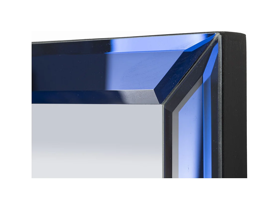 Specchio con Cornice MF699, Blu, 150x55x2 cm, Epikasa