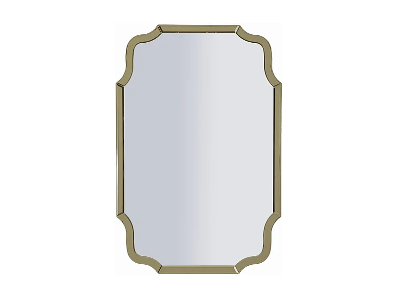 Specchio con Cornice Classico 11, Oro, 90x60x1 cm, Epikasa