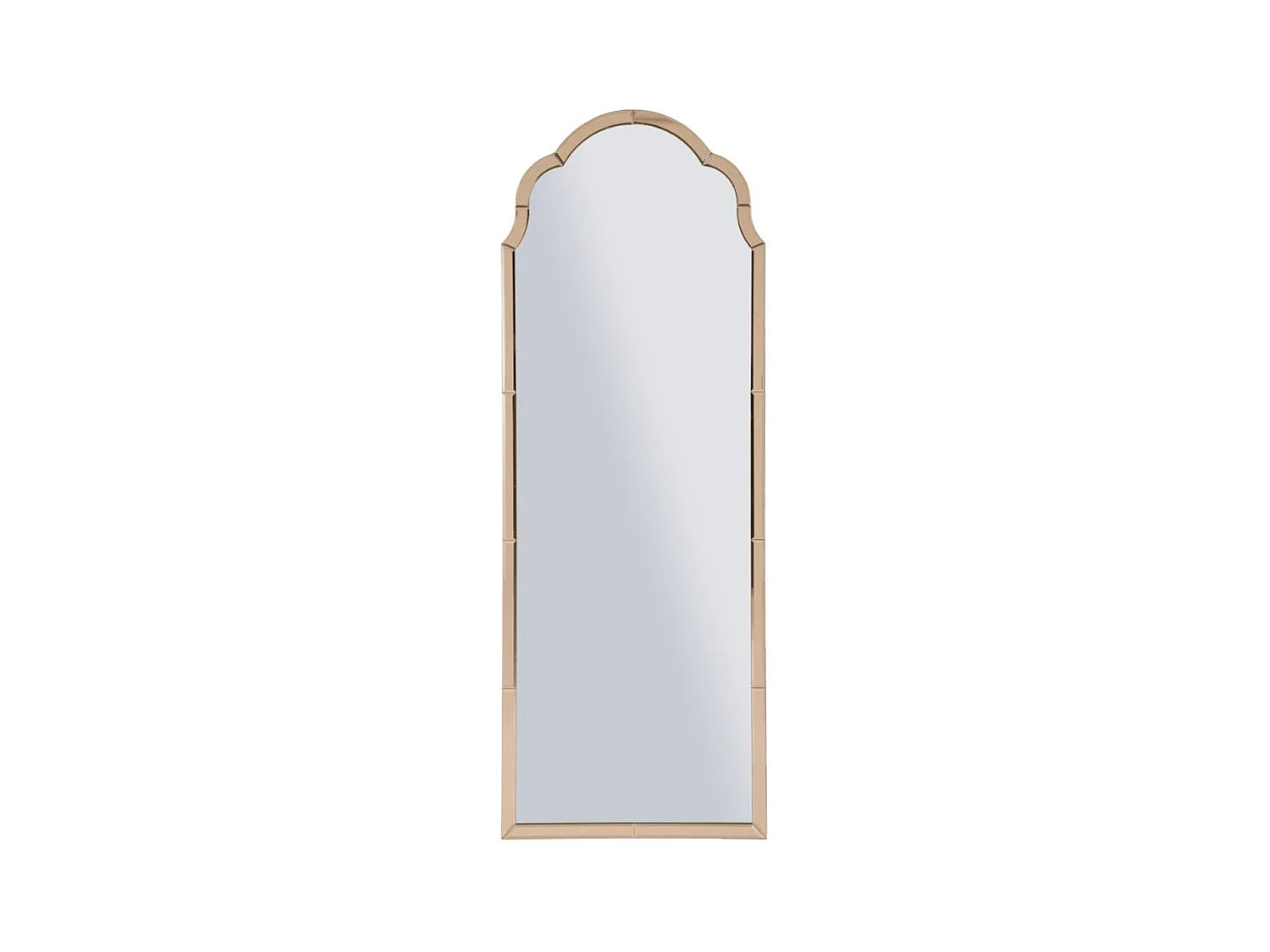 Specchio con Cornice Classico 5, Rosa, 150x55x2 cm, Epikasa
