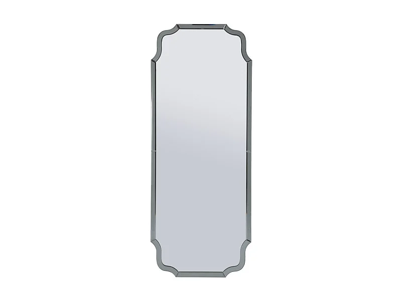 Specchio con Cornice Classico 8, Grigio, 150x60x2 cm, Epikasa
