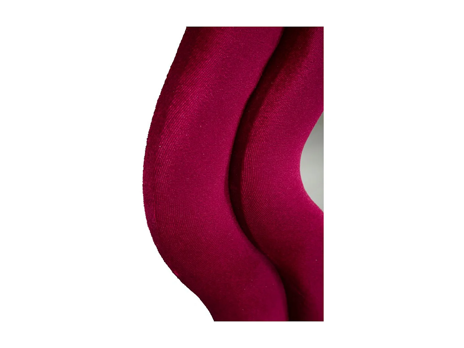 Miroir avec Cadre Courbes, Rose, 160x60x6 cm, Epikasa