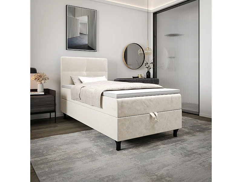 Boxspringbett LIMBA 90x200 Monolith 02