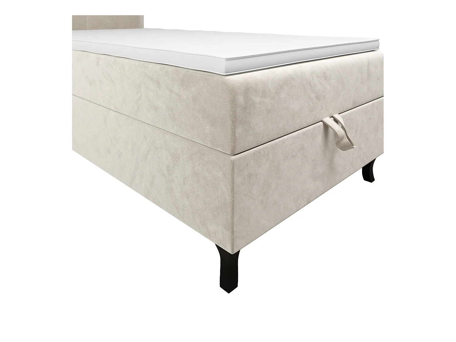 Boxspringbett LIMBA 90x200 Monolith 02