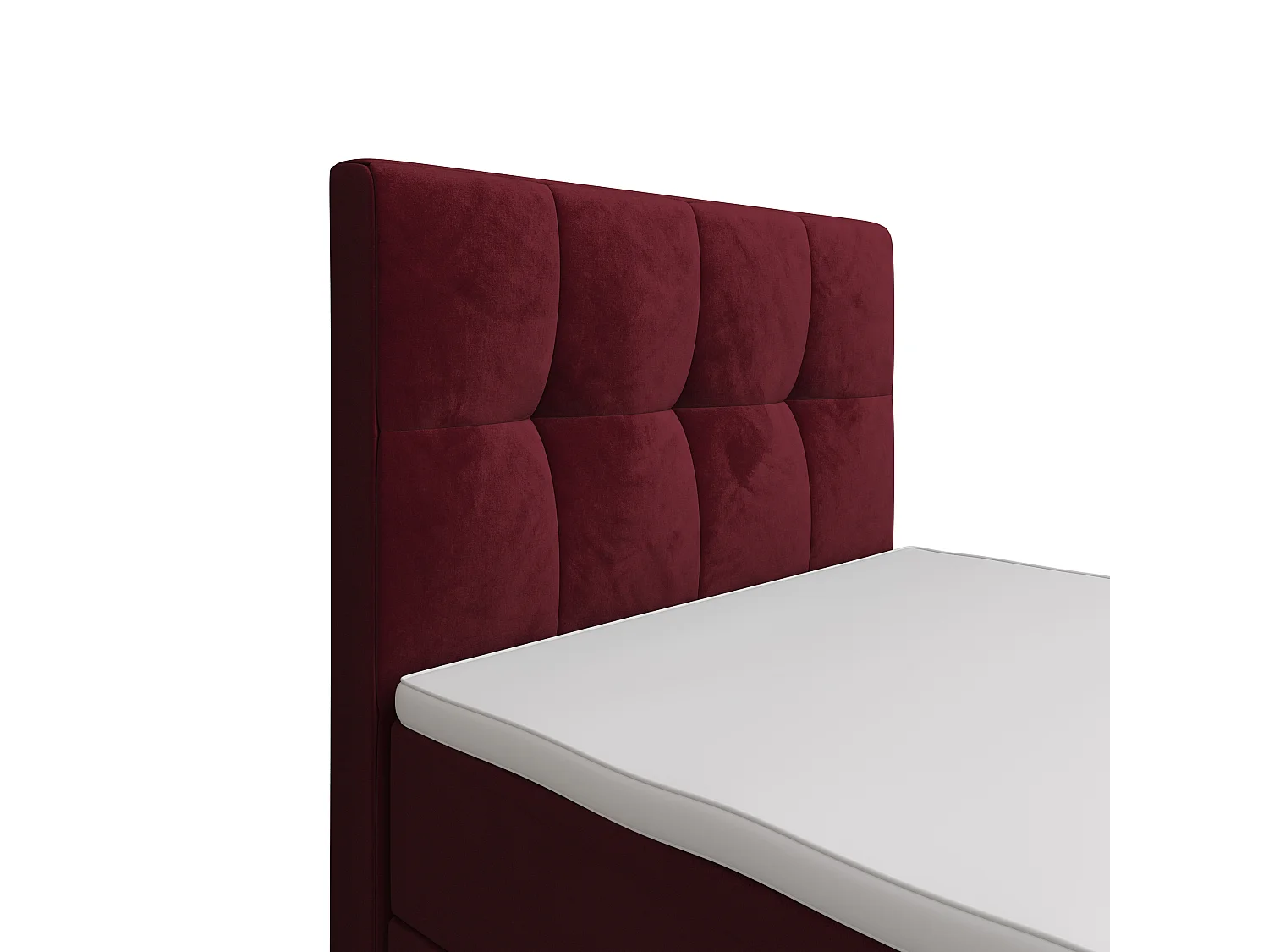 Boxspringbett MANHATAN 100x200 Monolith 59