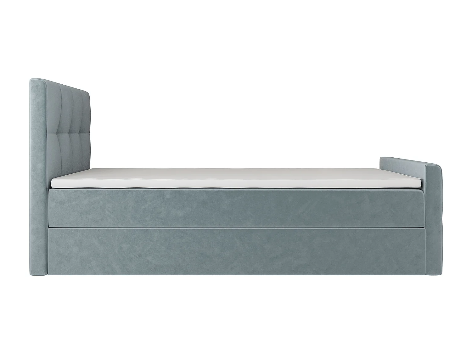 Boxspringbett MANHATAN 120x200 Monolith 72