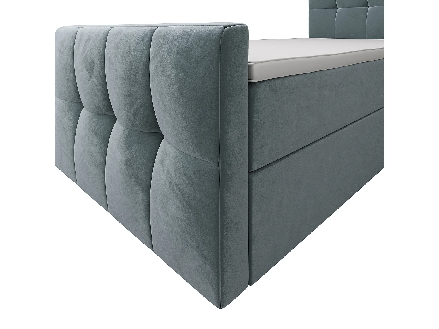 Boxspringbett MANHATAN 120x200 Monolith 72