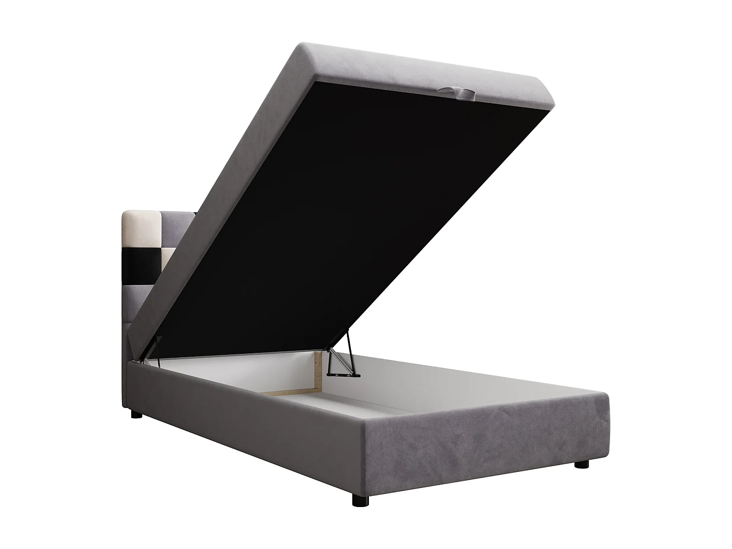 Boxspringbett LEMON 120x200 Itaka Blau