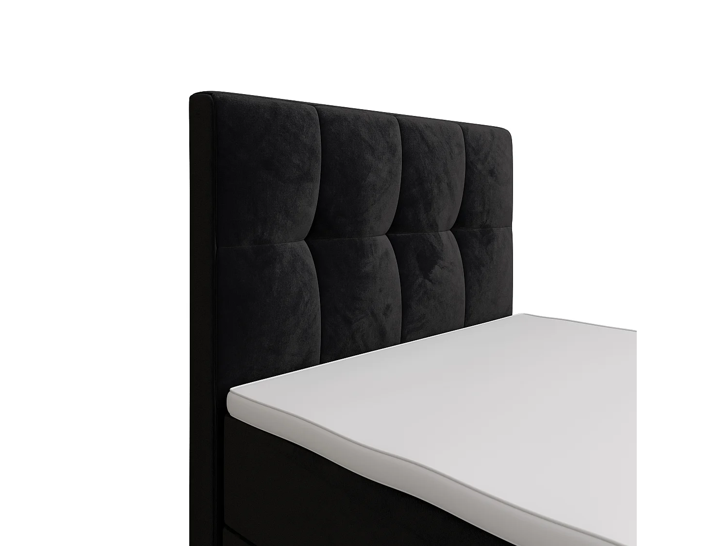 Boxspringbett MANHATAN 100x200 Monolith 97