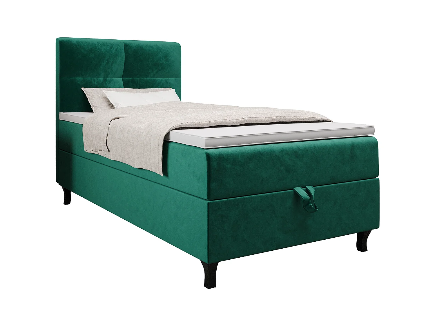 Boxspringbett LIMBA 120x200 Monolith 37