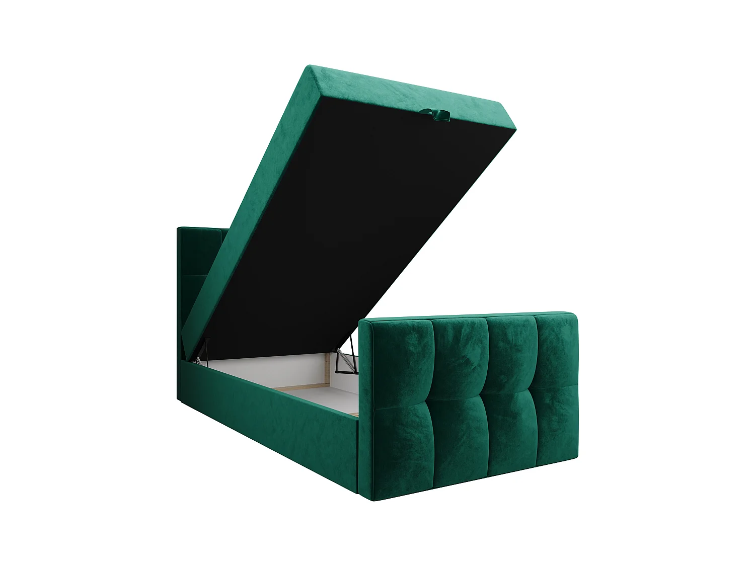 Boxspringbett MANHATAN 120x200 Monolith 37