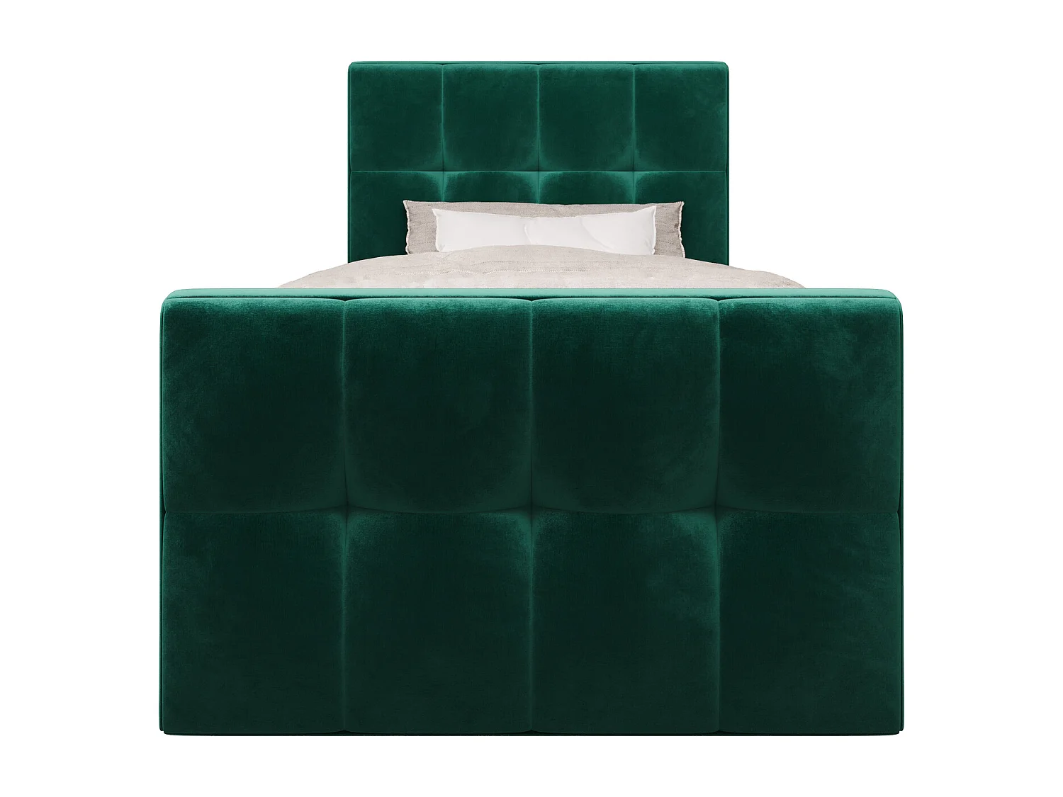 Boxspringbett MANHATAN 120x200 Monolith 37