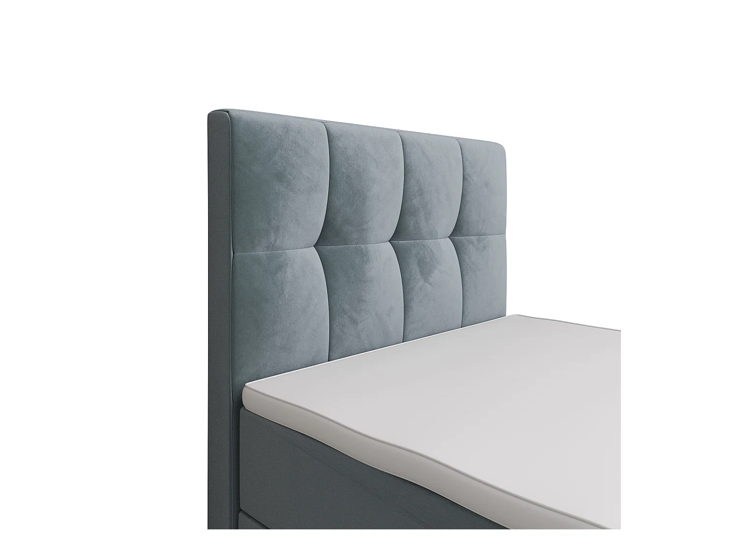 Boxspringbett MANHATAN 100x200 Monolith 72