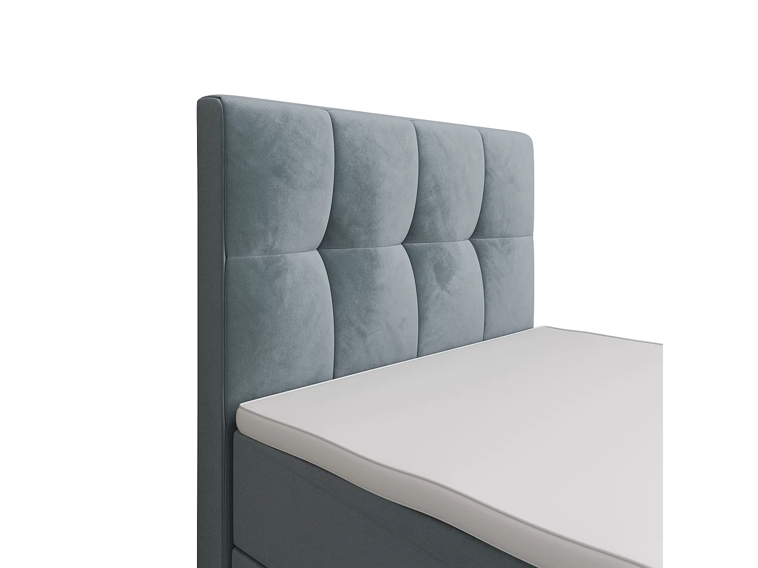 Boxspringbett MANHATAN 100x200 Monolith 72