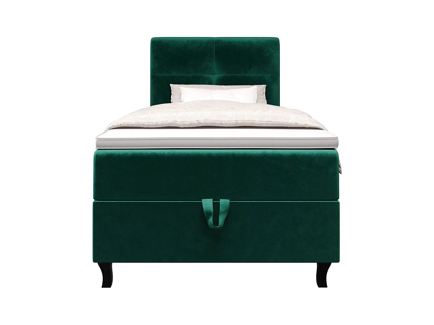 Boxspringbett LIMBA 100x200 Monolith 37