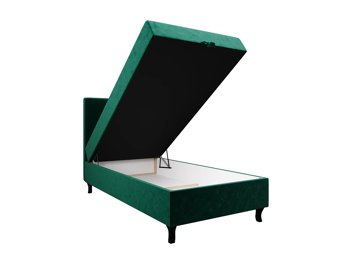 Boxspringbett LIMBA 100x200 Monolith 37