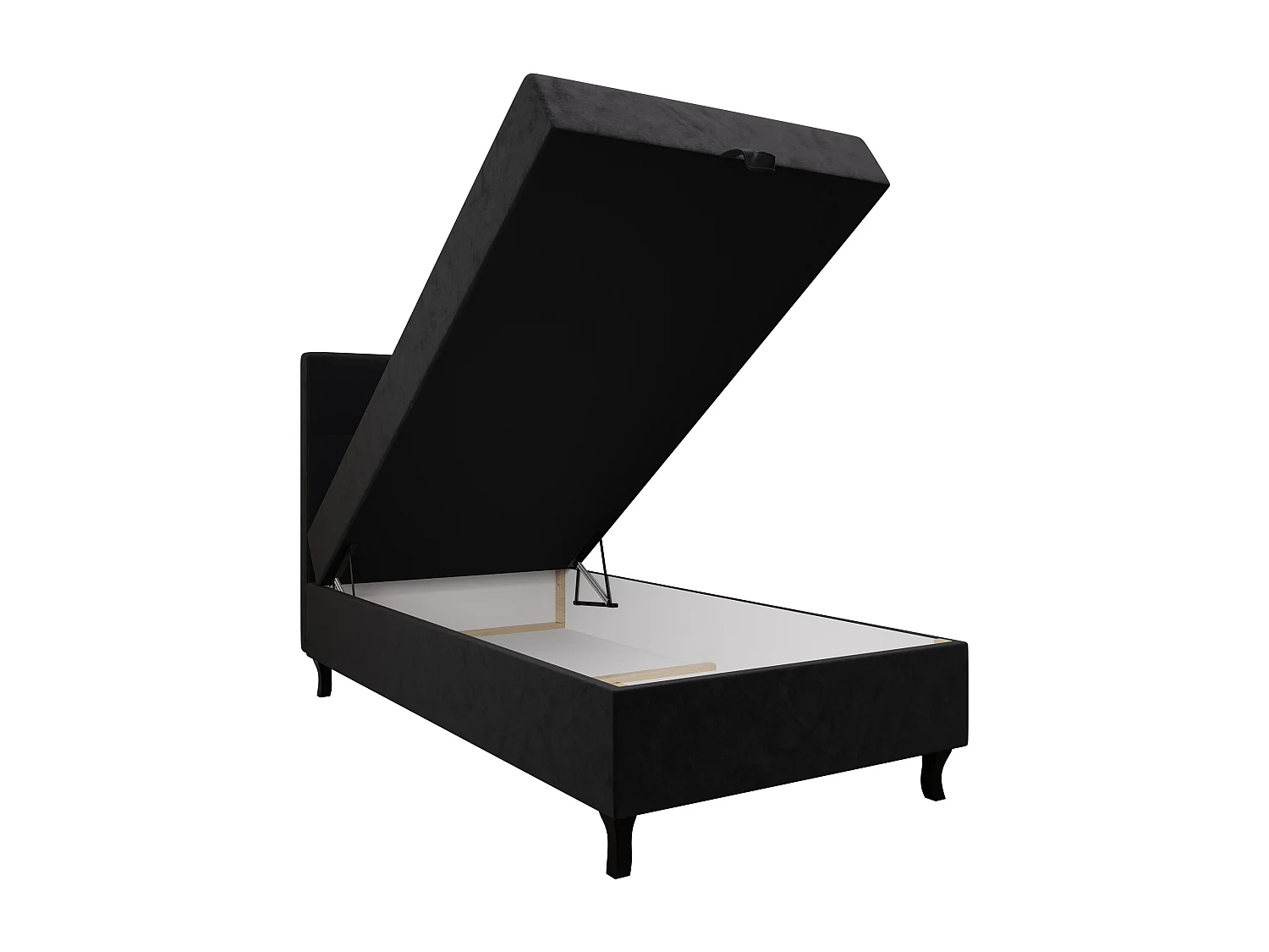 Boxspringbett LIMBA 100x200 Monolith 97