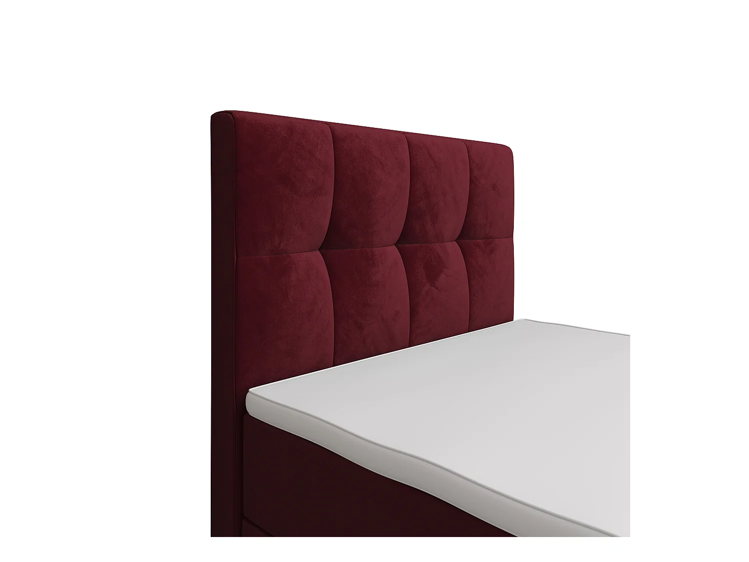 Boxspringbett MANHATAN 120x200 Monolith 59