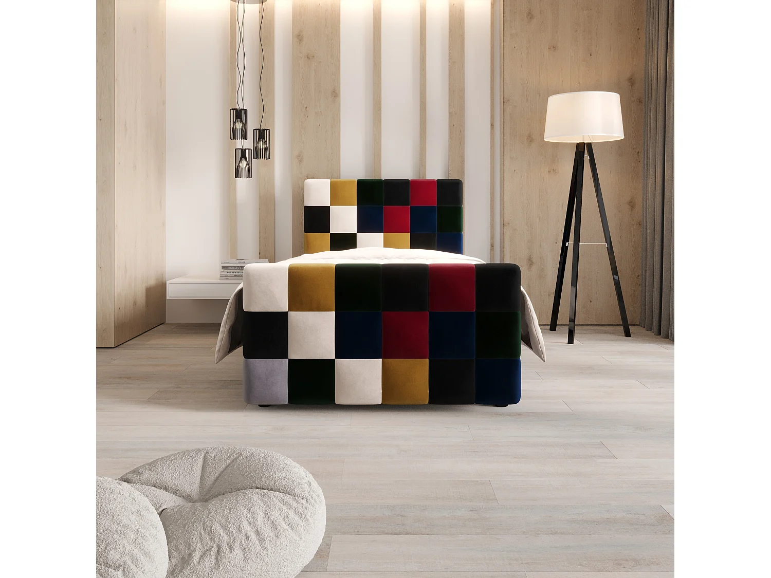 Boxspringbett LEMON Plus 120x200 Itaka Red