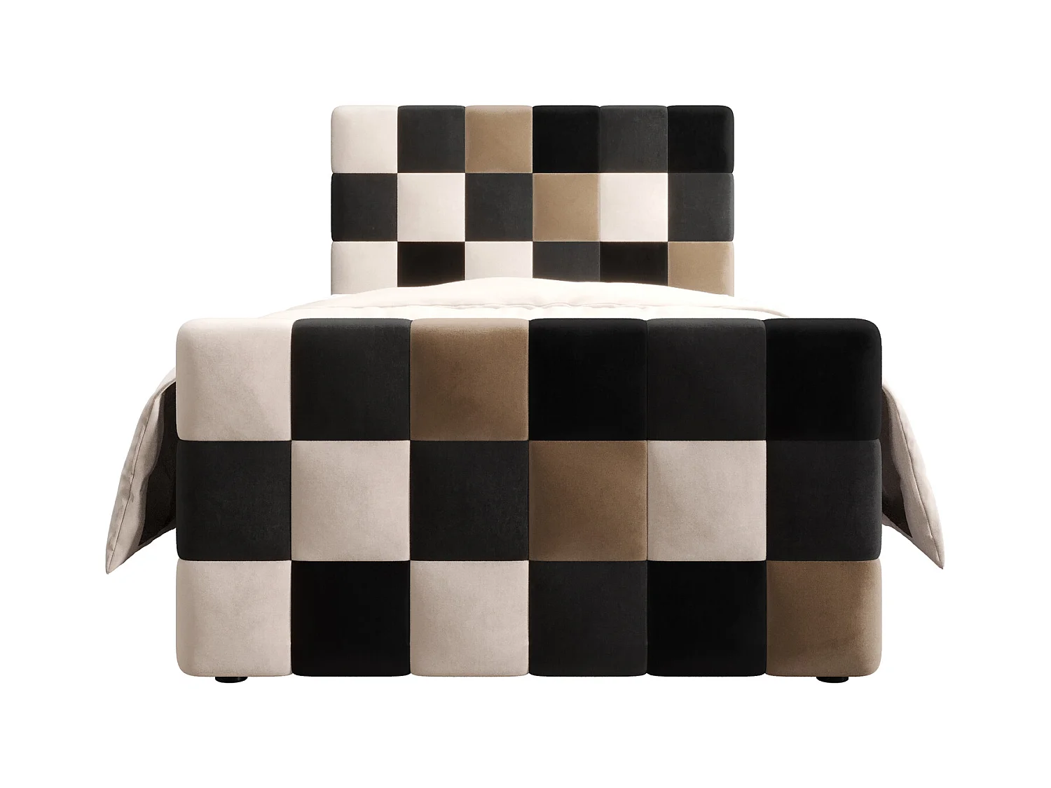 Boxspringbett LEMON Plus 120x200 Itaka Black