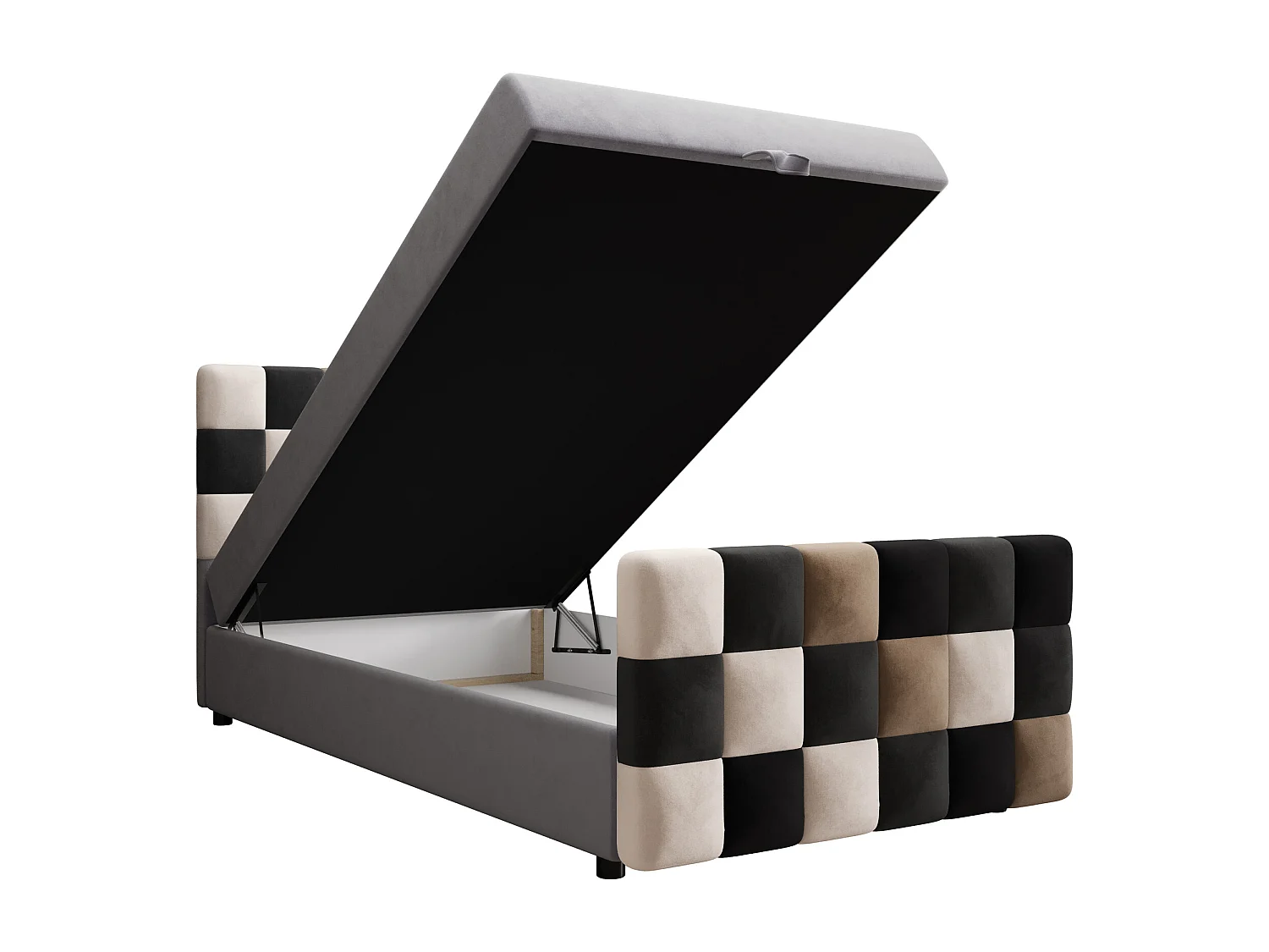 Boxspringbett LEMON Plus 120x200 Itaka Black