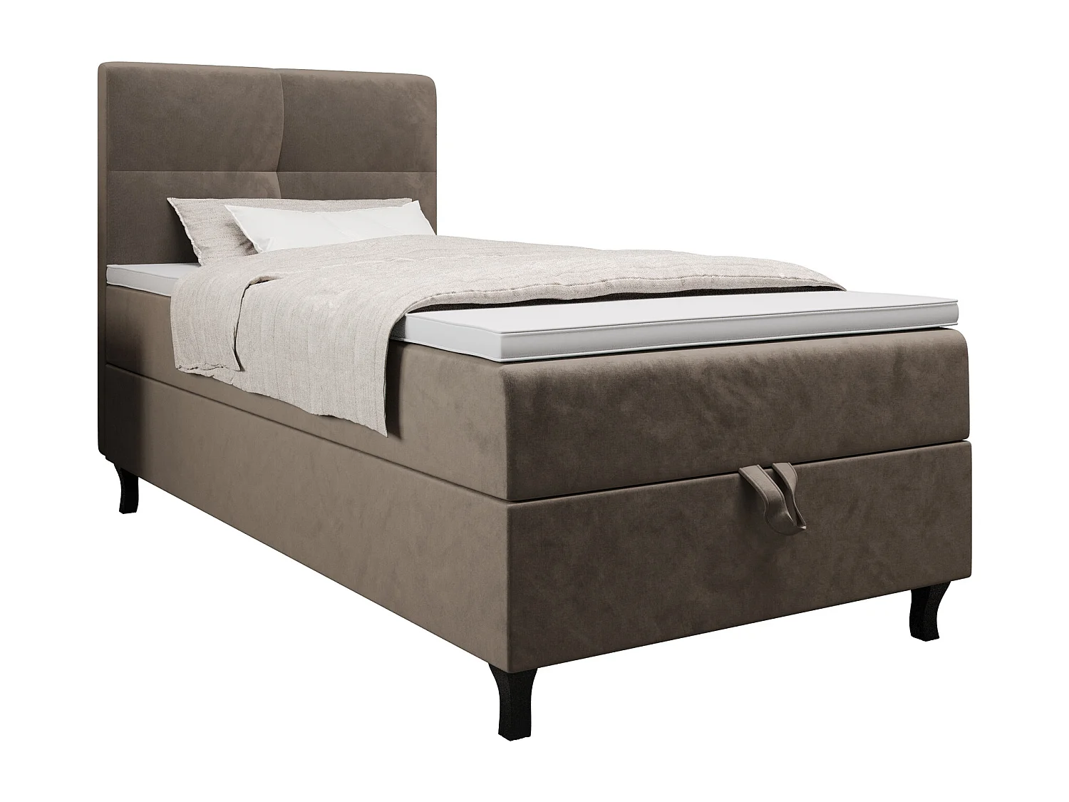 Boxspringbett LIMBA 100x200 Monolith 15