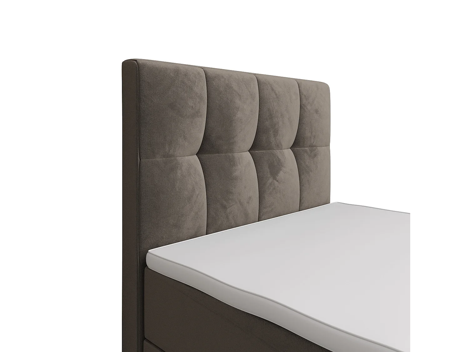 Boxspringbett MANHATAN 90x200 Monolith 15