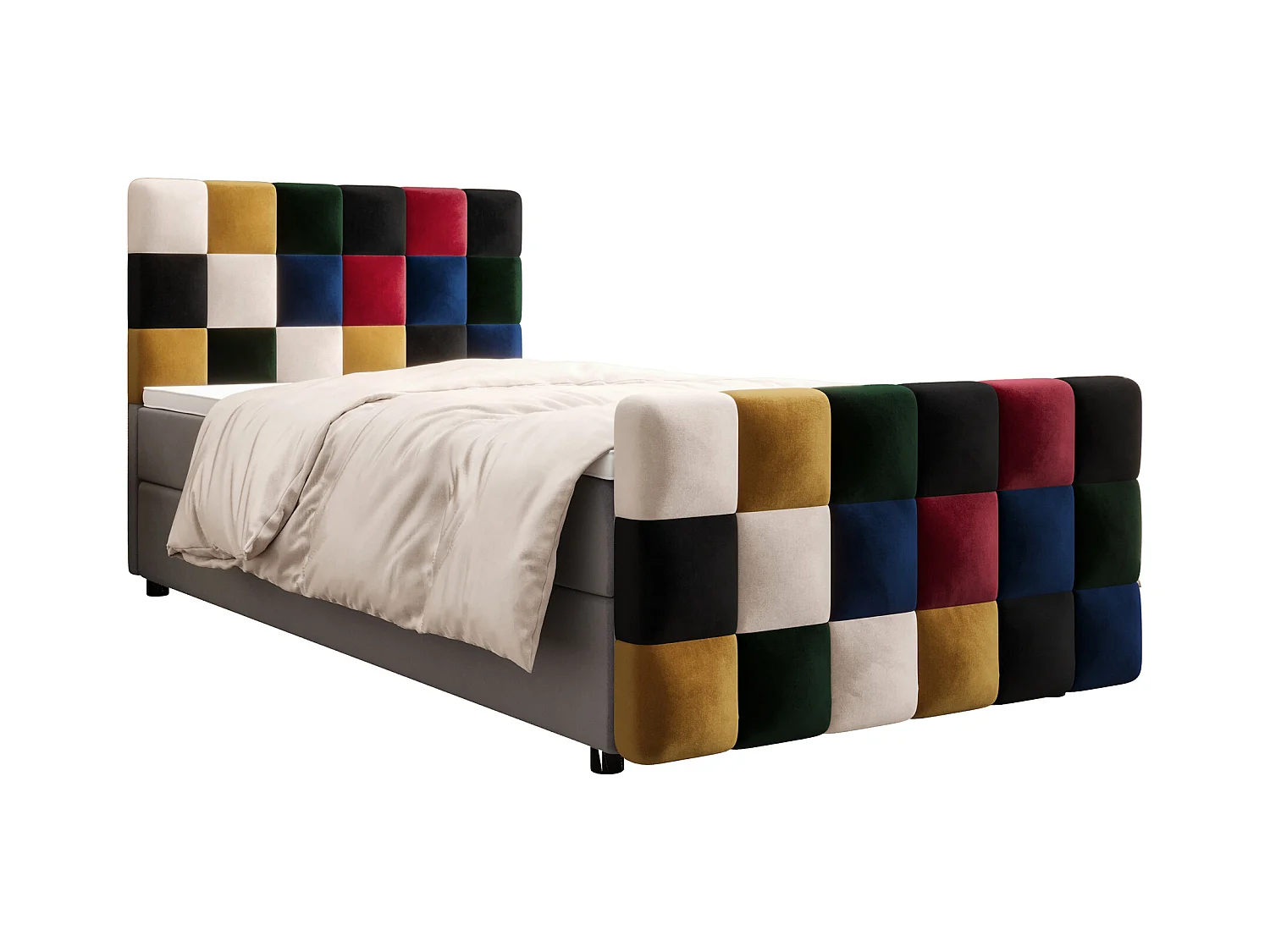 Boxspringbett LEMON PLUS 100x200 Itaka Red