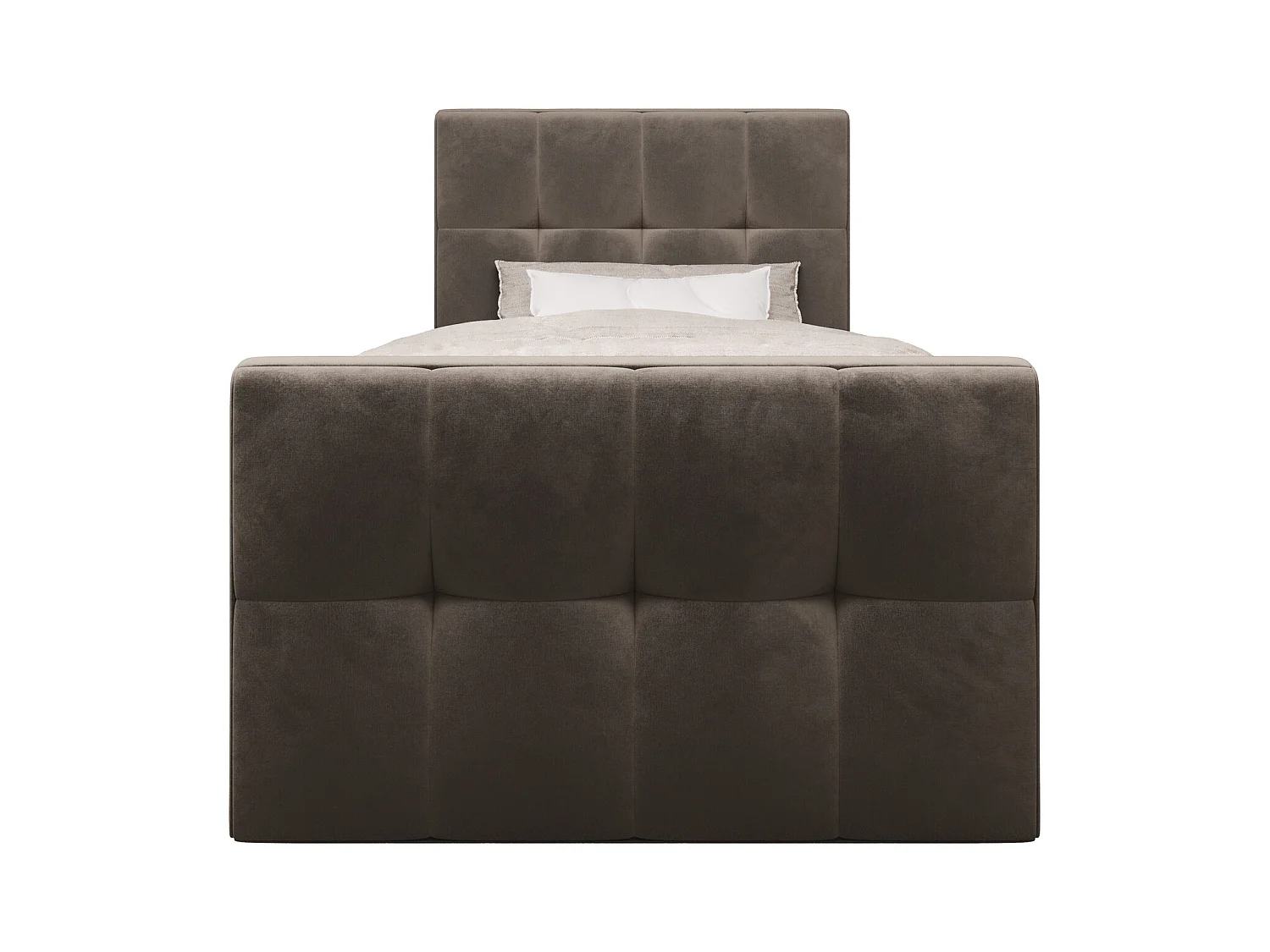 Boxspringbett MANHATAN 120x200 Monolith 15