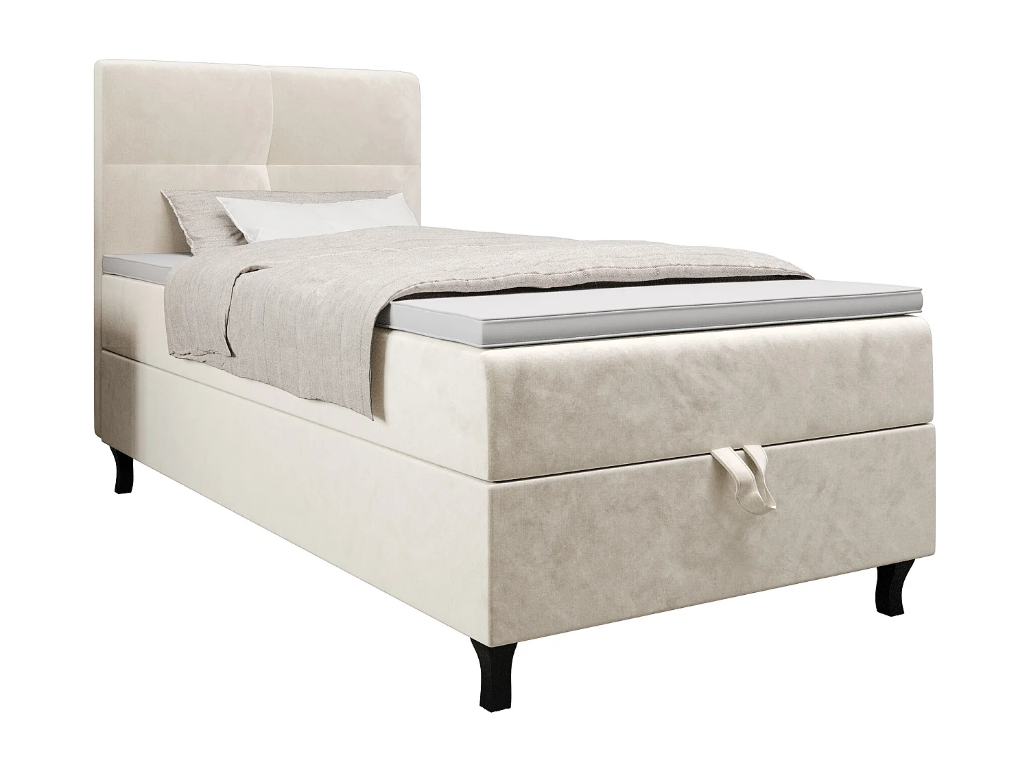 Boxspringbett LIMBA 120x200 Monolith 02