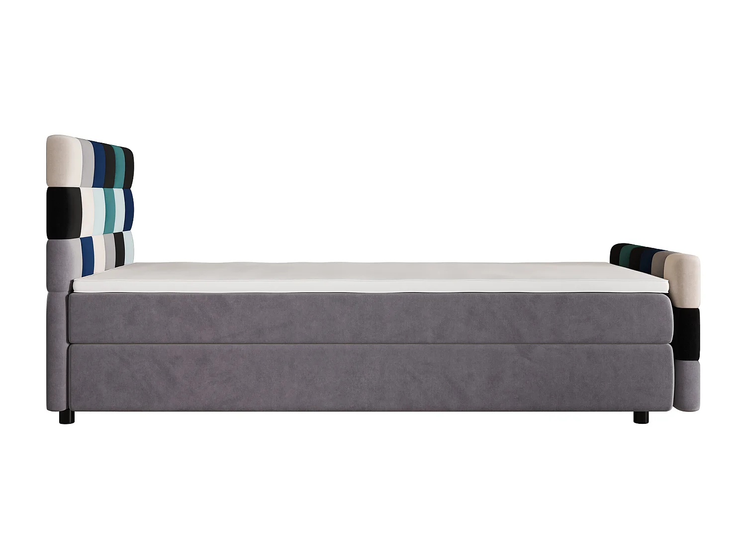 Boxspringbett LEMON Plus 90x200 Itaka Blau