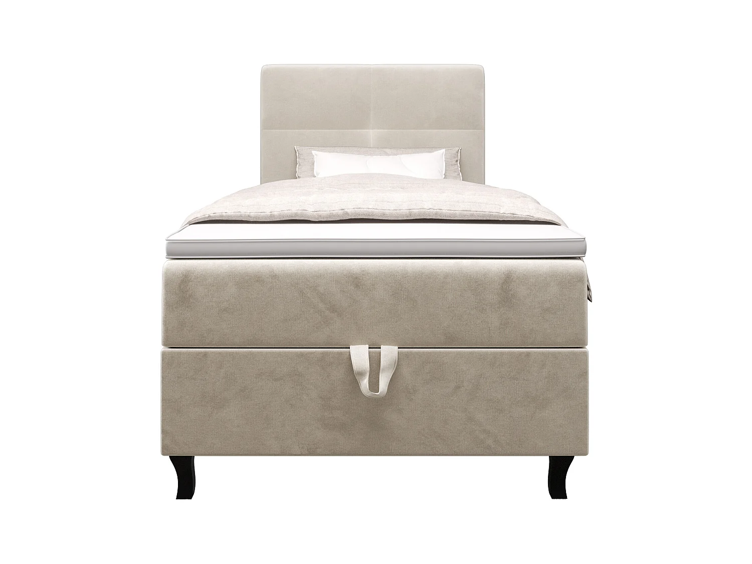 Boxspringbett LIMBA 100x200 Monolith 02