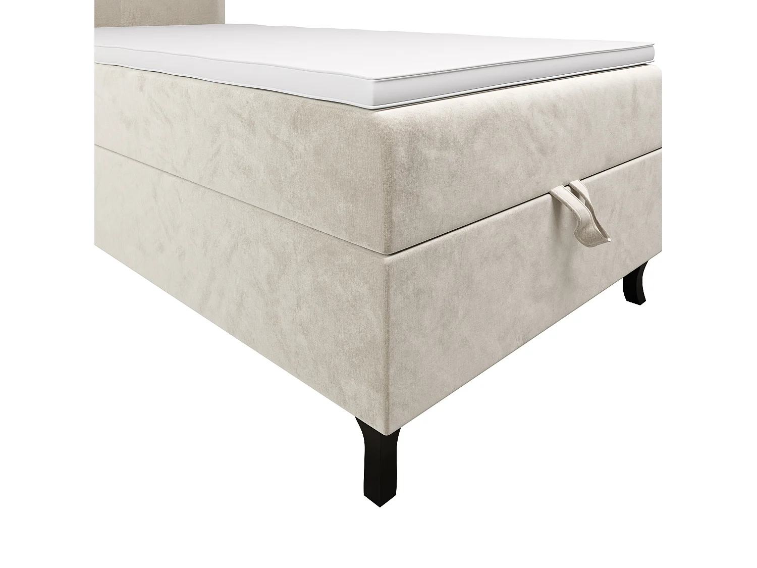 Boxspringbett LIMBA 100x200 Monolith 02