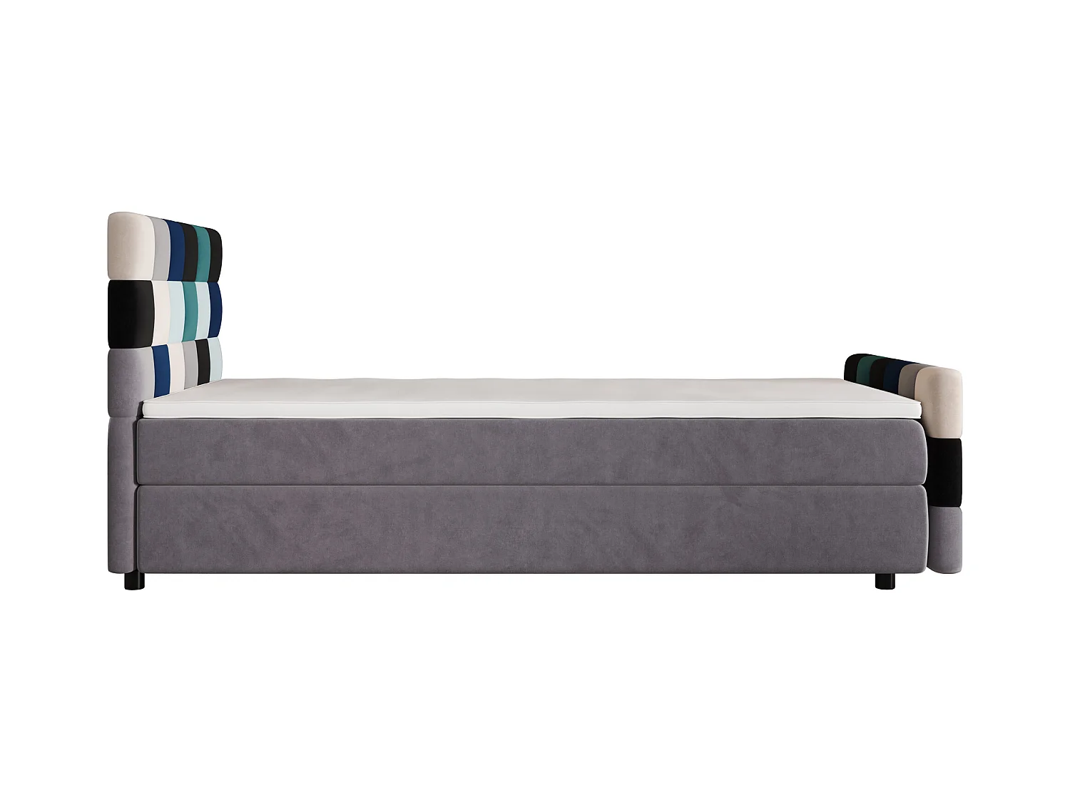 Boxspringbett LEMON Plus 100x200 Itaka Blau