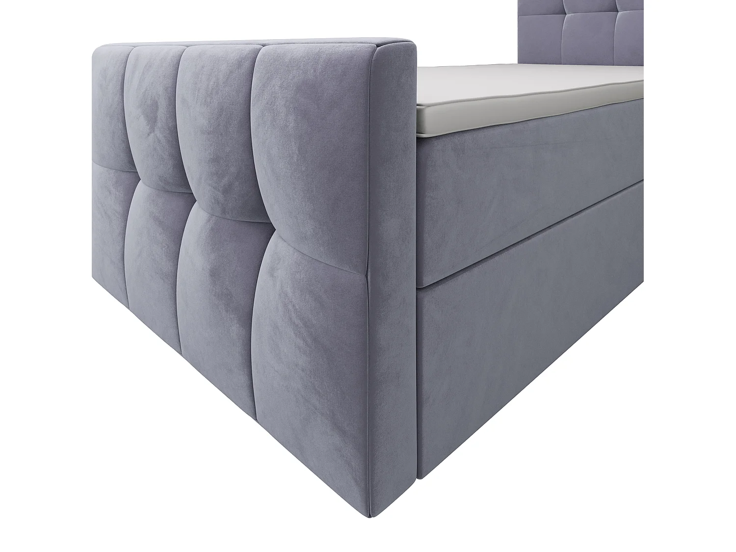 Boxspringbett MANHATAN 90x200 Monolith 70